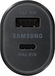 מטען לרכב סמסונג Samsung Car Charger Dual Port 45W & 15W 2