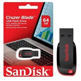 דיסק און קי SanDisk Cruzer Blade 64GB SDCZ50-064G סנדיסק