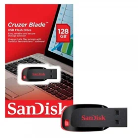דיסק און קי SanDisk Cruzer Blade 128GB SDCZ50-128G סנדיסק