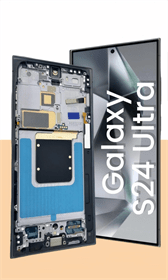 החלפת מסך LCD+מגע מקוריים Samsung Galaxy S24 Ultra סמסונג