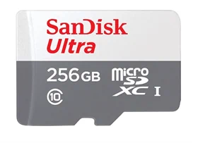 כרטיס זיכרון SanDisk Ultra SDSQUAR-256G 256GB Micro SD סנדיסק