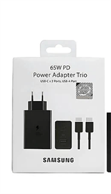 מטען מקורי סמסונג (Type C - Type C) טעינה מהירה 65W