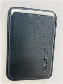 כיס לכרטיס אשראי Wallet Safe כולל מגנט וכולל מדבקת 3M צבע שחור