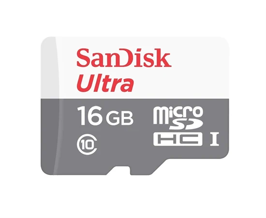 כרטיס זיכרון SanDisk Ultra SDSQUNB-016G 16GB Micro SD סנדיסק