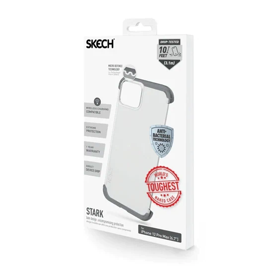 כיסוי SKECH דגם STARK שקוף אייפון 12 מיני