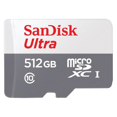 כרטיס זיכרון SanDisk Ultra Ultra Micro SDXC 512GB SDSQUNR-512G-GN6TA 512GB Micro SD סנדיסק