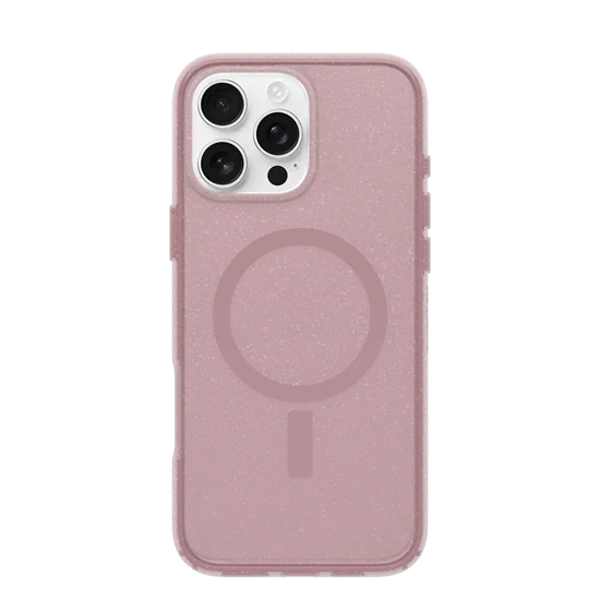 כיסוי Otterbox Symmetry ורוד נצנצים סדרת Iphone 16
