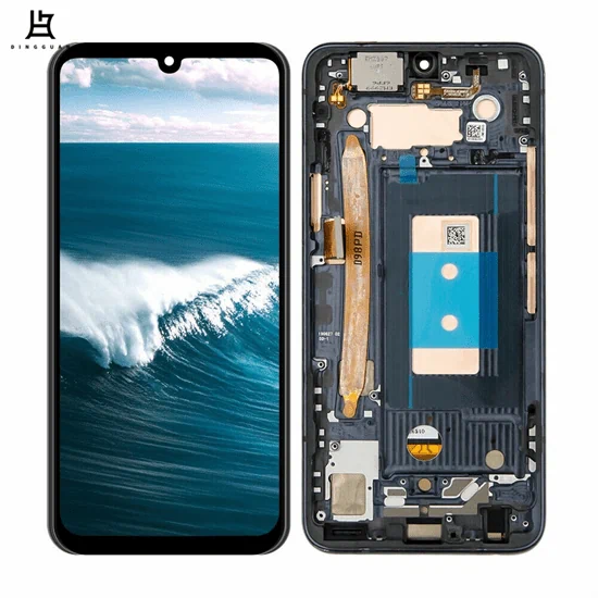 החלפת מסך LCD+מגע מקוריים LG G8X