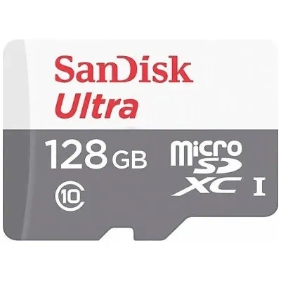 כרטיס זיכרון SanDisk Ultra SDSQUNS-128G 128GB Micro SD סנדיסק