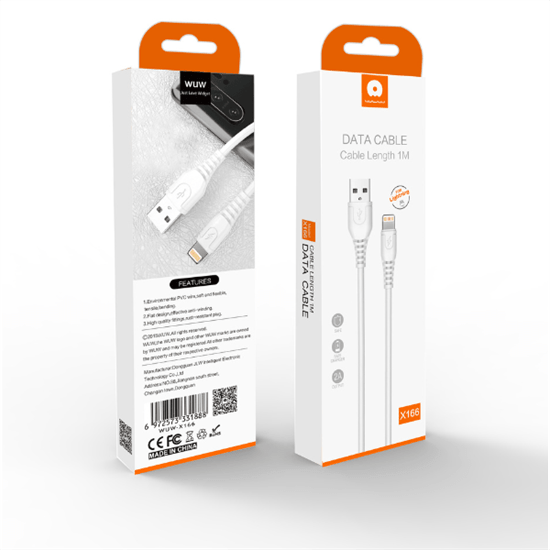 כבל לאייפון 1 מטר cable usb to lightning iphone