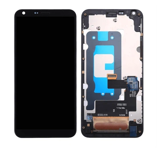 החלפת מסך LCD+מגע מקוריים LG Q6