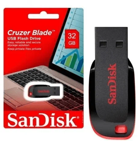 דיסק און קי SanDisk Cruzer Blade 32GB SDCZ50-032G סנדיסק