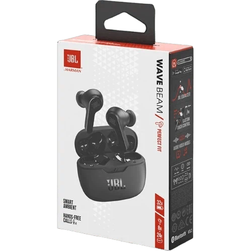 אוזניות JBL Wave Beam True Wireless