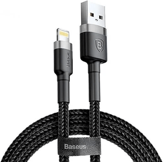 כבל אייפון (Lightning - USB) 3 מטר  טעינה מהירה חברת Baseus