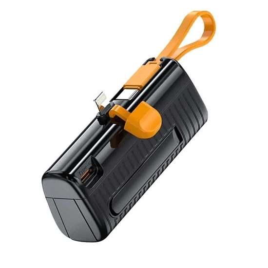 מטען נייד חירום  HELIX בעל קיבלות 5,000 mAh